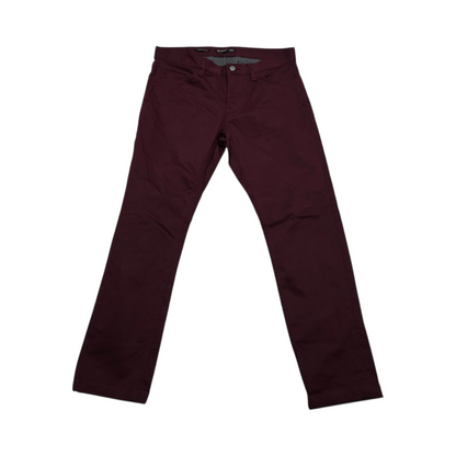 Pantalon Michael Kors 30x32 Parker Slimfit Vino (Usado)