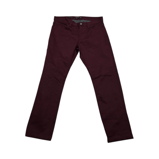 Pantalon Michael Kors 30x32 Parker Slimfit Vino (Usado)
