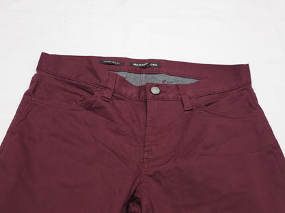 Pantalon Michael Kors 30x32 Parker Slimfit Vino (Usado)