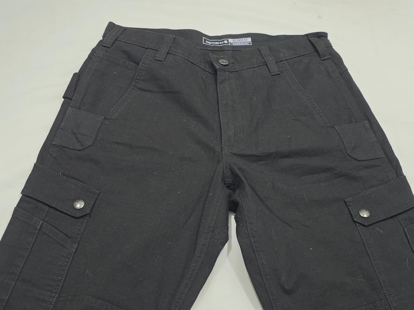Pantalon Carhartt 32x34 Relaxed Fit Negro Rugged Flex (NUEVO)