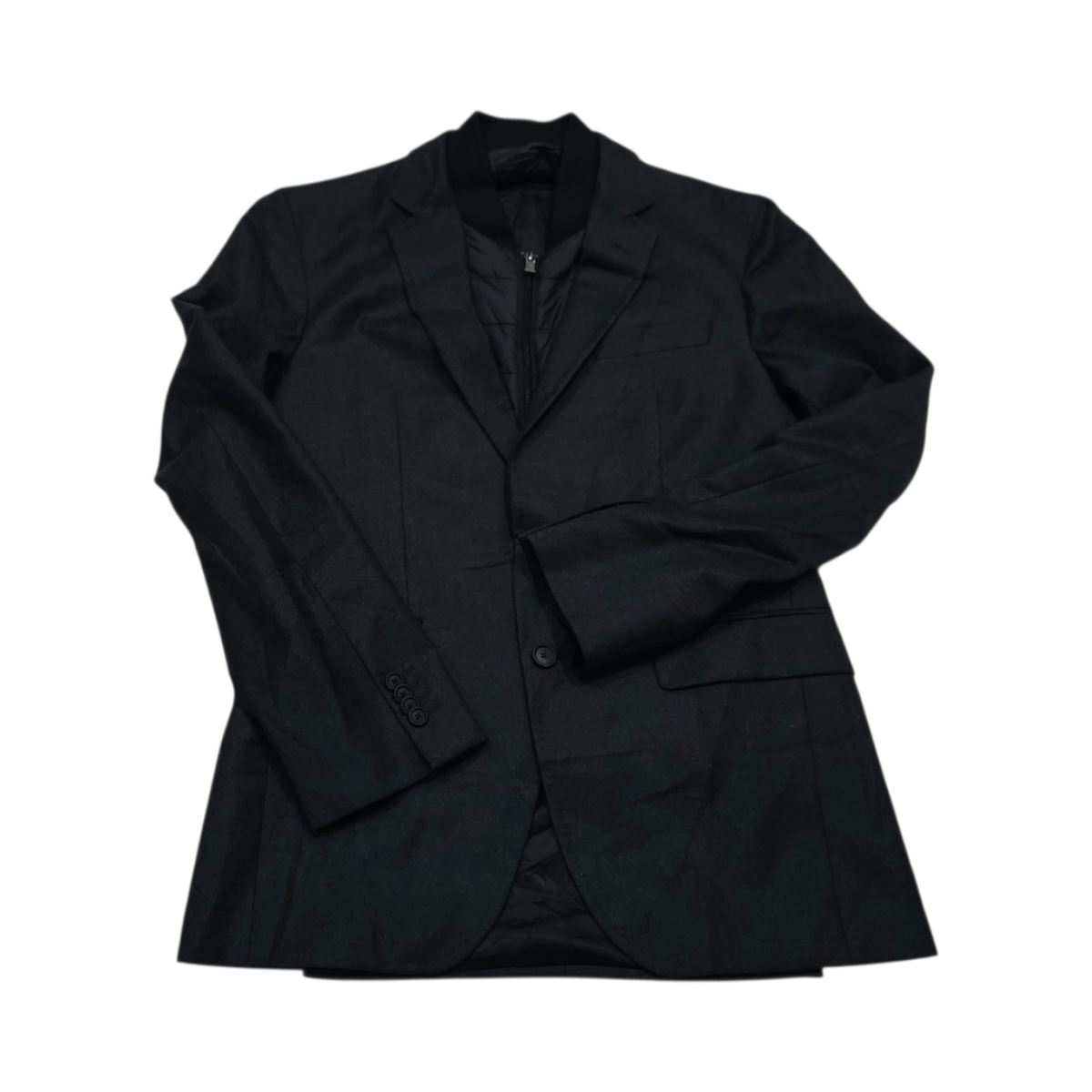 Saco Boss 36r Gris Oscuro Super 110 (Usado)