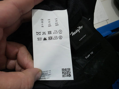 Saco Boss 36r Gris Oscuro Super 110 (Usado)