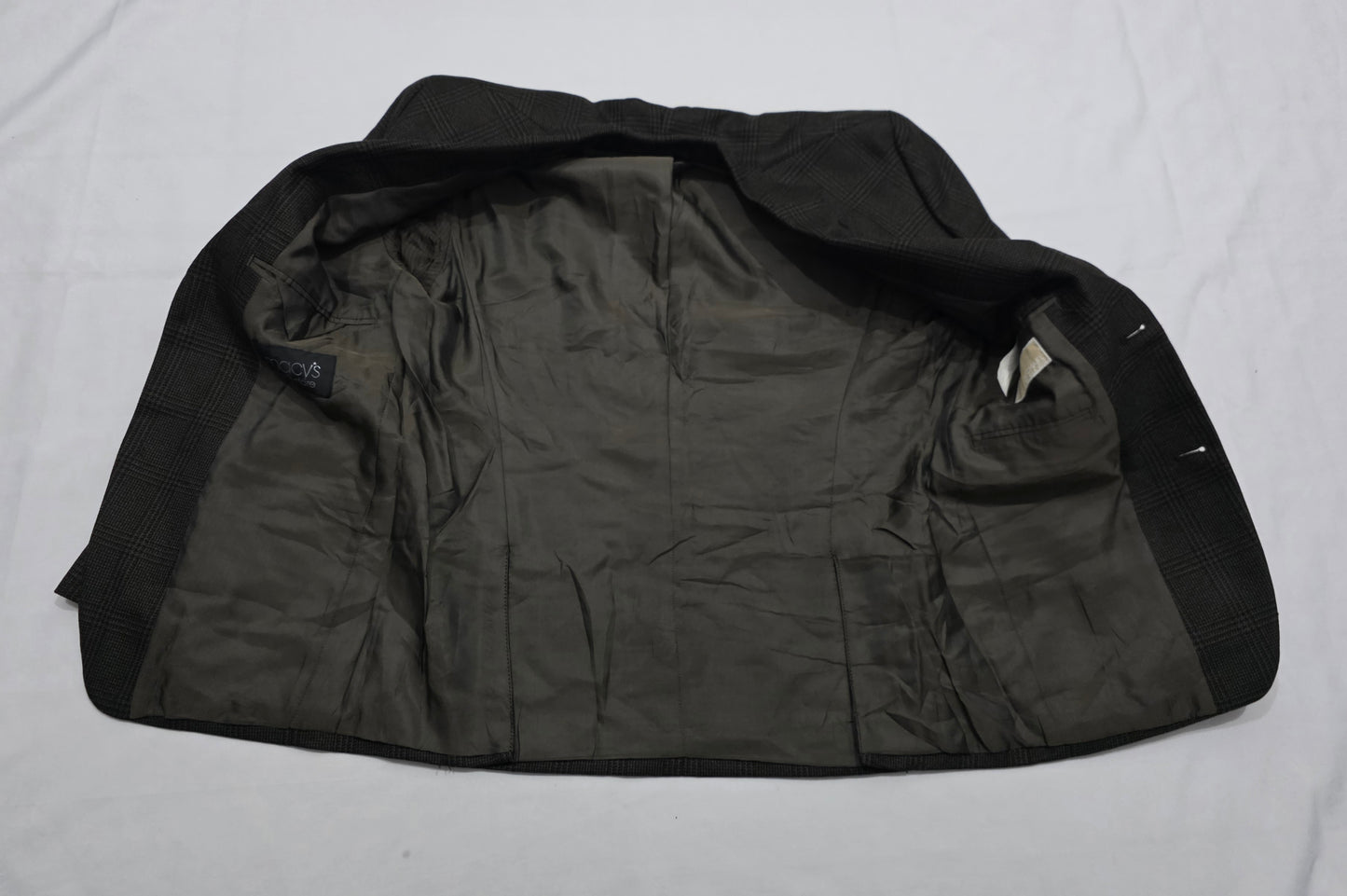 Saco Michael Kors 36s Café Cuadro (Usado)