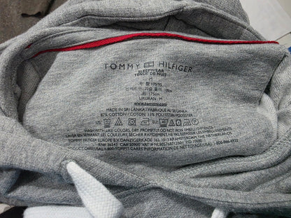 Sudadera Ligera Tommy Hilfiger Mediana M Gris Sleepwear (Usado)