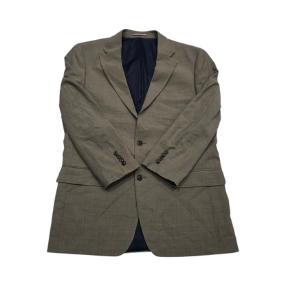 Saco Tommy Hilfiger 42l Café Lana Stretch (Usado)