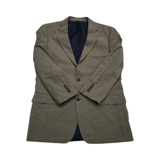 Saco Tommy Hilfiger 42l Café Lana Stretch (Usado)