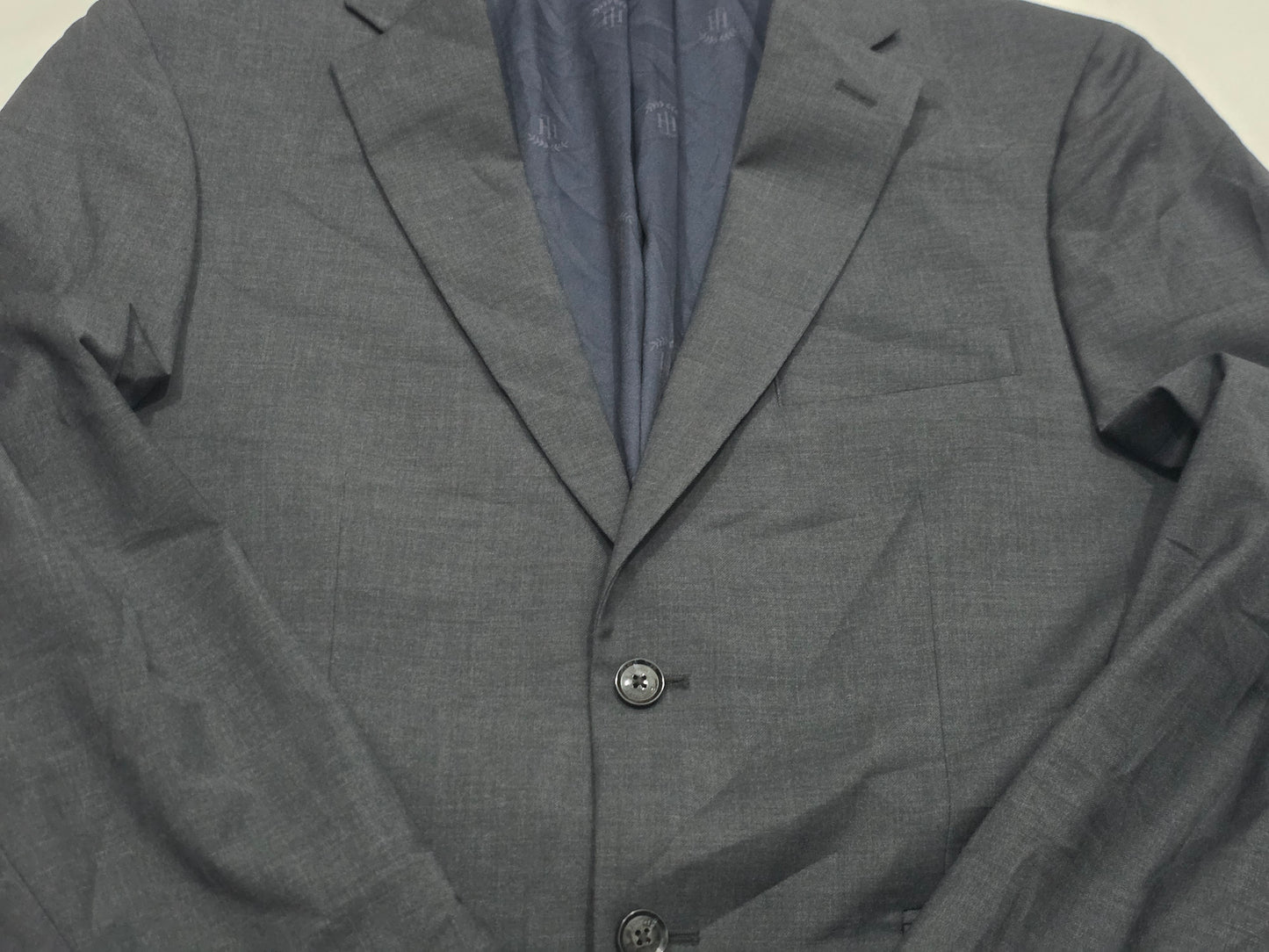 Saco Tommy Hilfiger 42s Gris Oscuro (Usado)