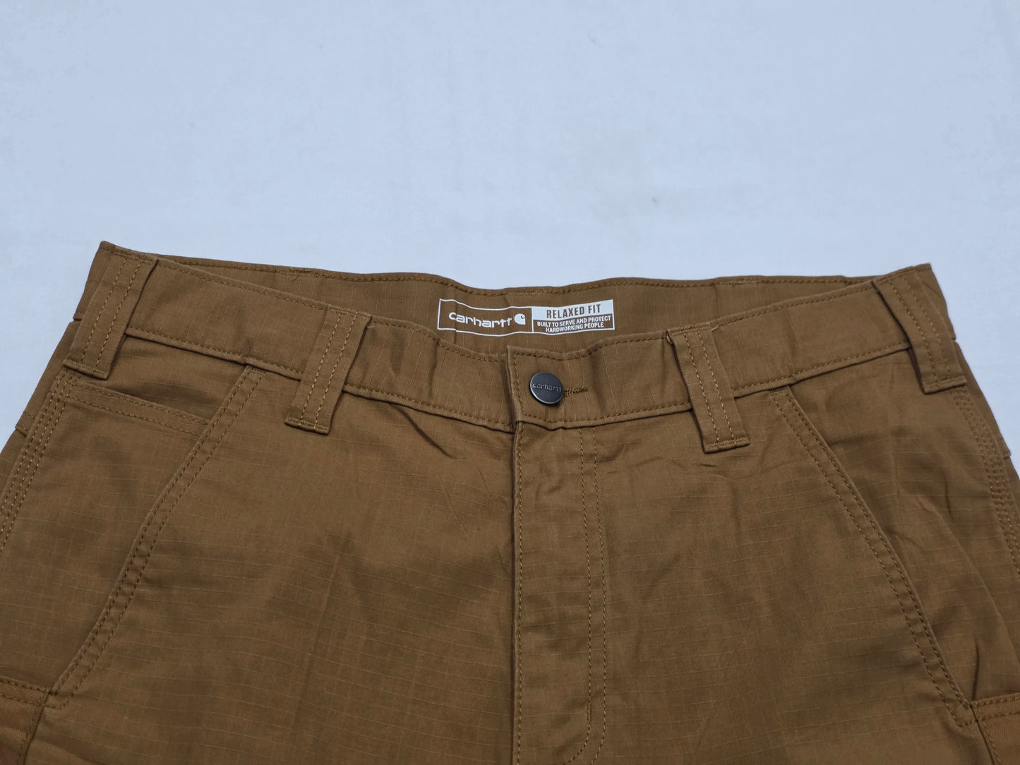 Bermuda Carhartt Talla 32 Relaxed Fit Cafe (Usado)