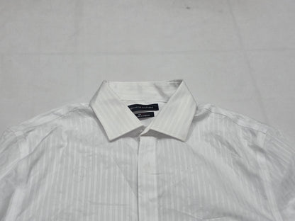 Camisa Tommy Hilfiger Mediana M 15 1/2 34-35 Blanca Slimfit (NUEVA)
