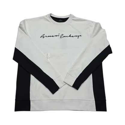 Sudadera Armani Exchange Grande L Blanco