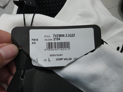 Sudadera Armani Exchange Grande L Blanco