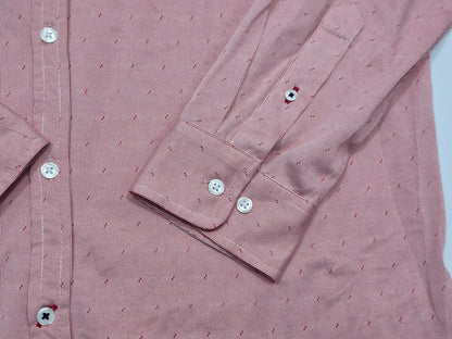 Camisa Tommy Hilfiger Xgrande Slimfit Rojo Y Blanco (Usado)