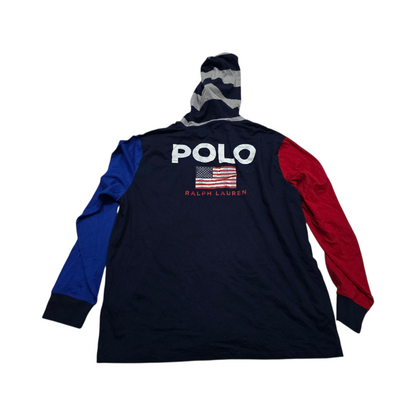 Playera Con Gorro Ralph Lauren Xgrande Xl Polo Sport (NUEVO)