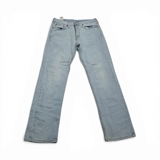 Pantalon Recto Levis 514 30x30 Azul Claro (Usado)