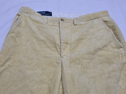 Pantalon Pana Ralph Lauren 32x30 Amarillo (Usado)