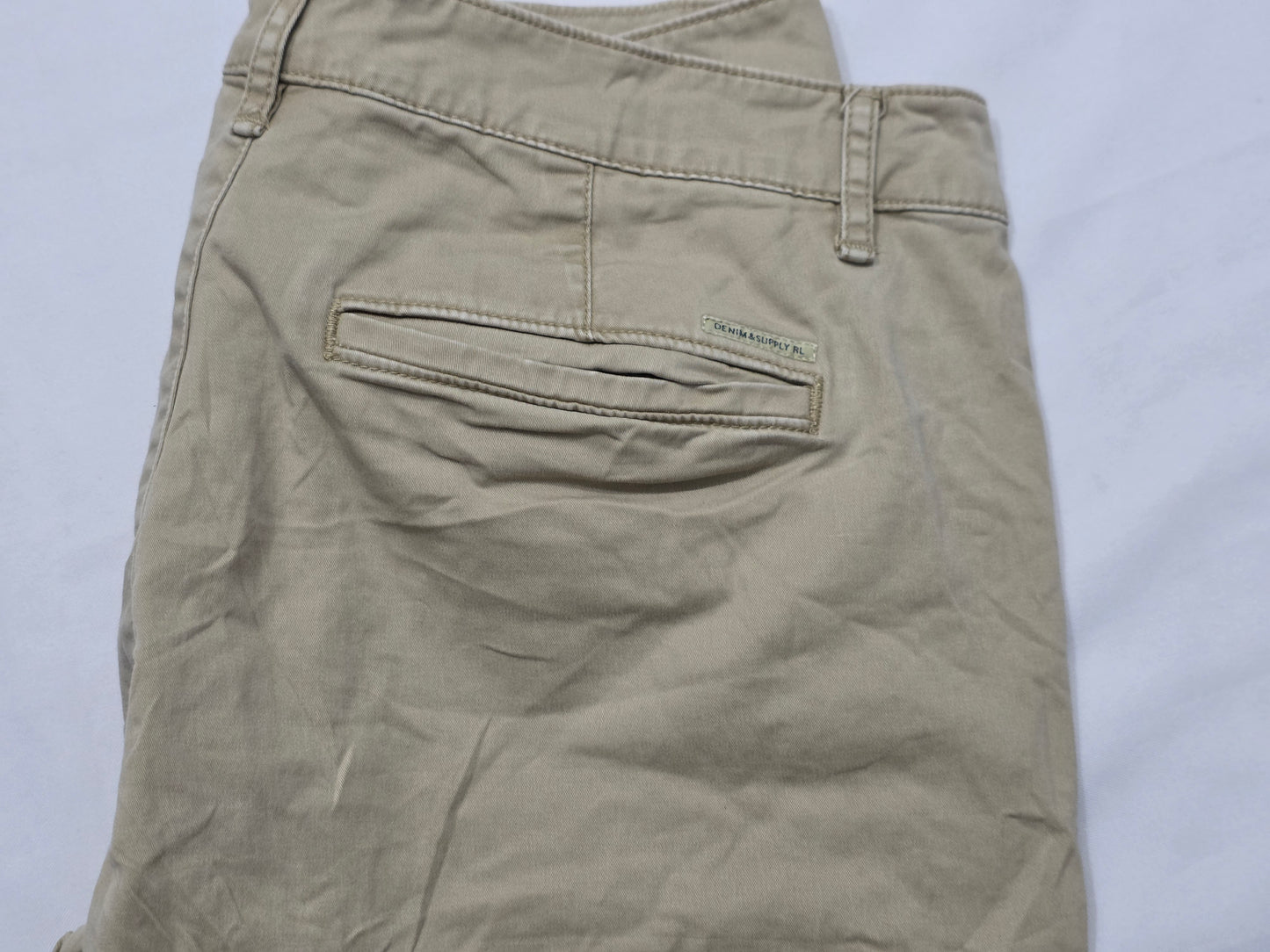 Pantalon Slimfit Ralph Lauren 32 Cafe Claro (Usado)