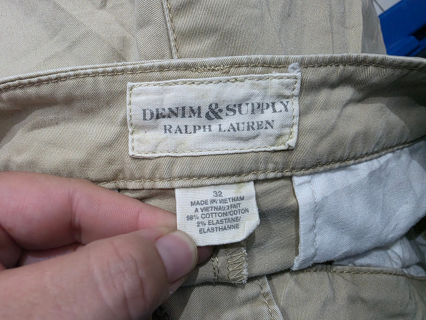 Pantalon Slimfit Ralph Lauren 32 Cafe Claro (Usado)