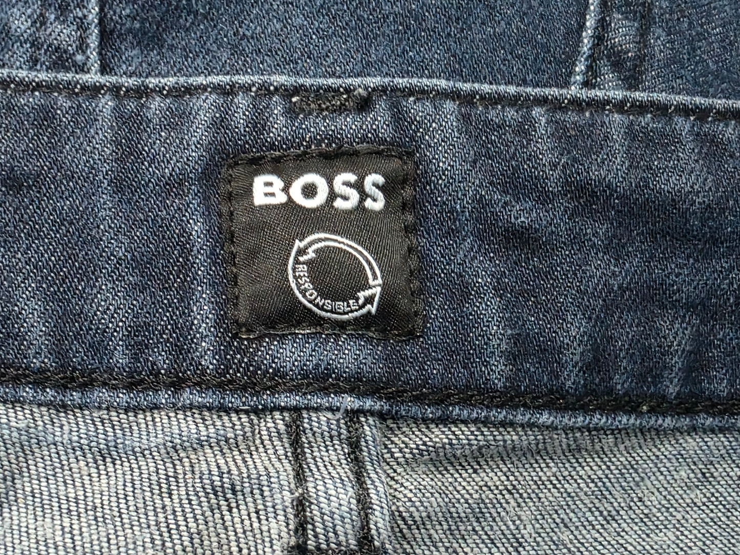 Pantalon Slimfit Hugo Boss 33x30 Azul (Usado)