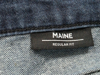 Pantalon Slimfit Hugo Boss 33x30 Azul (Usado)