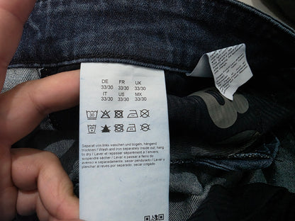 Pantalon Slimfit Hugo Boss 33x30 Azul (Usado)