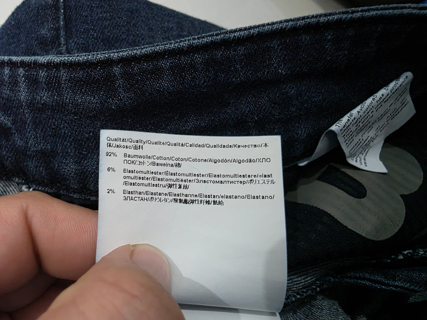 Pantalon Slimfit Hugo Boss 33x30 Azul (Usado)