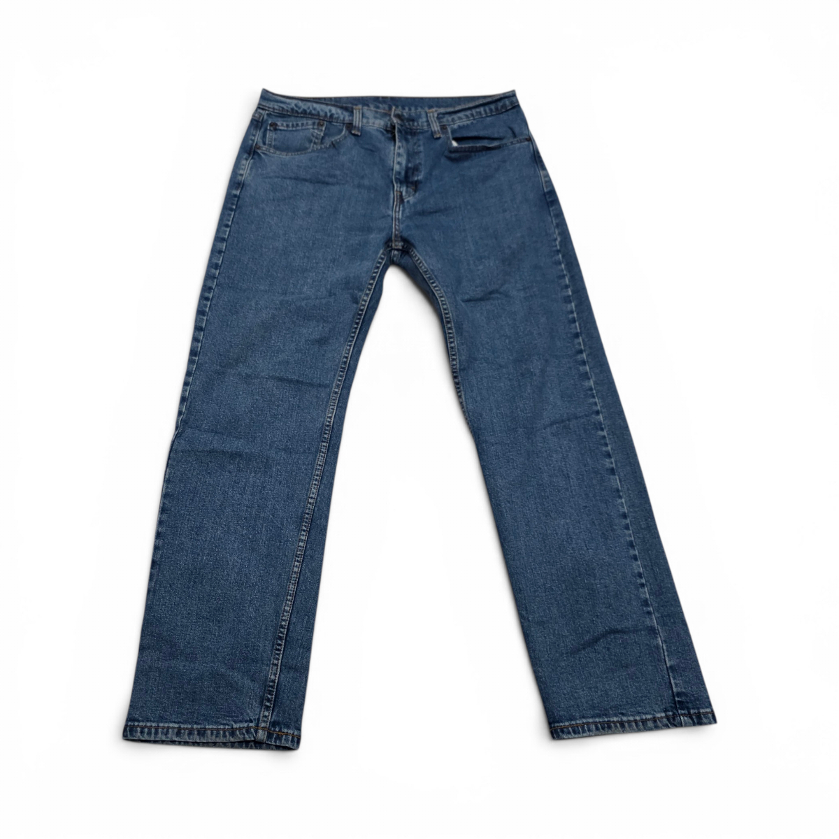 Pantalon Recto Levis 505 33x30 Azul (Usado)
