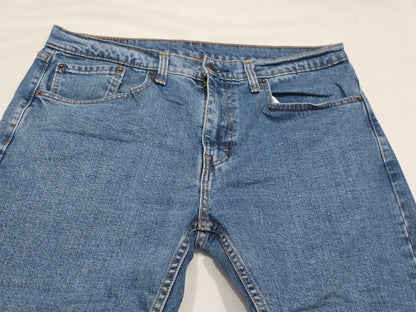 Pantalon Recto Levis 505 33x30 Azul (Usado)