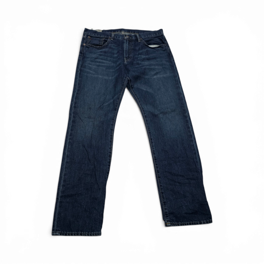 Pantalon Recto Ralph Lauren 33x32 Azul (Usado)