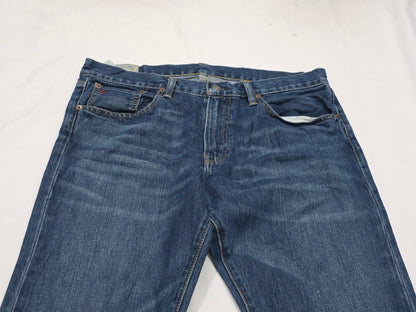Pantalon Recto Ralph Lauren 33x32 Azul (Usado)