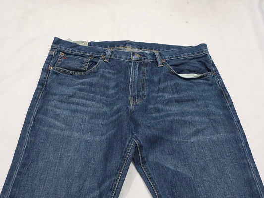 Pantalon Recto Ralph Lauren 33x32 Azul (Usado)