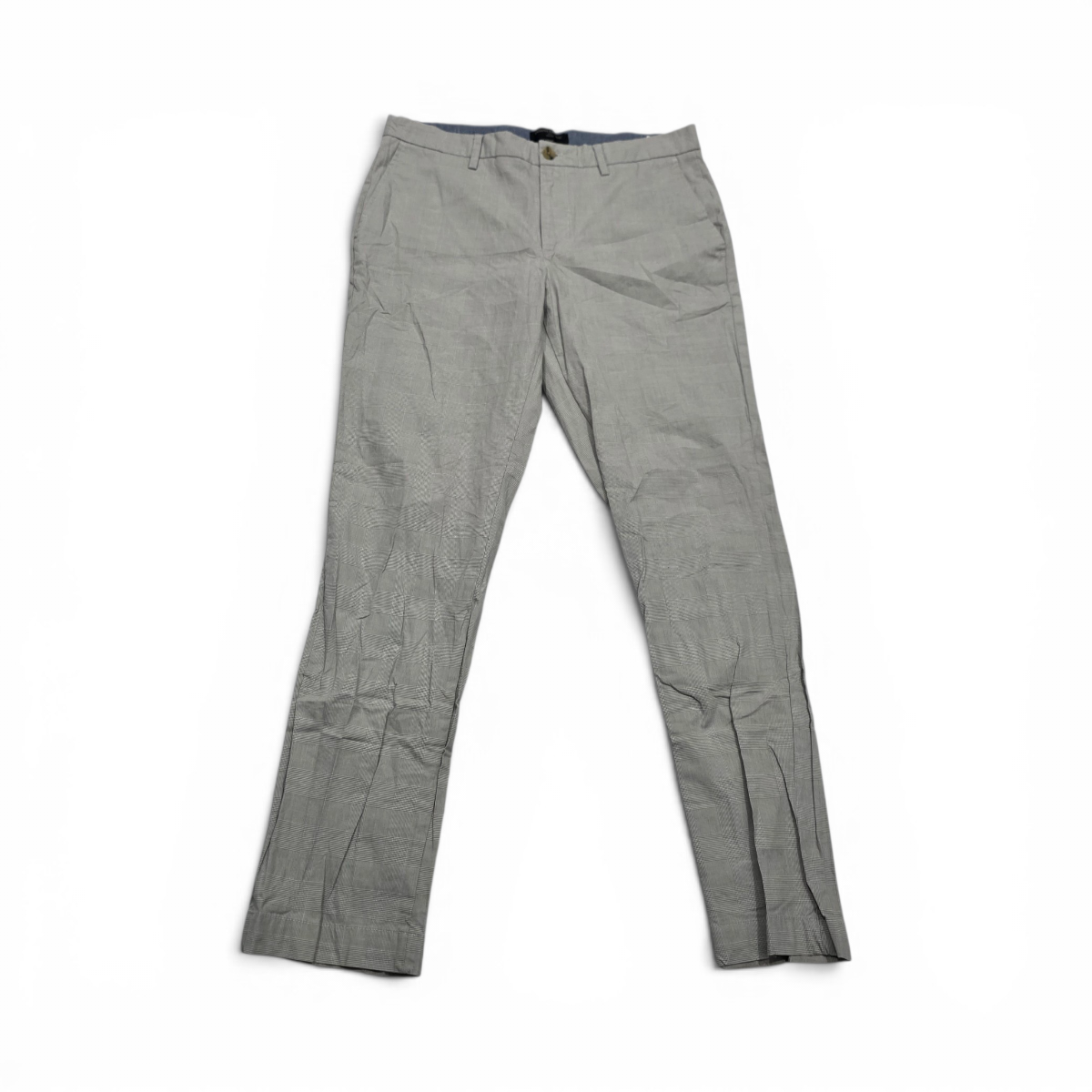 Pantalon Slimfit Banana Republic 33x32 Cuadro Cafe (Usado)