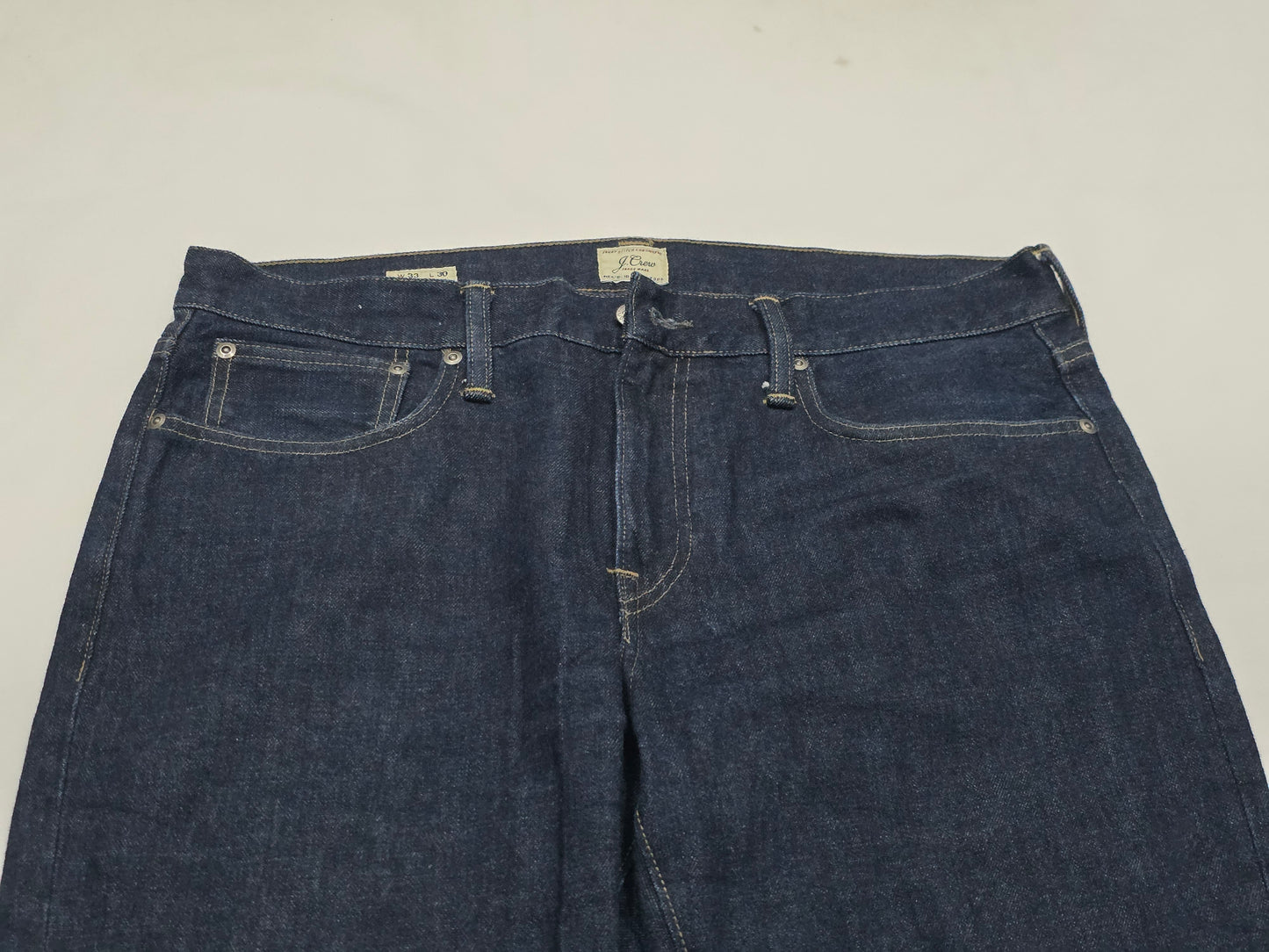 Pantalon Recto J Crew 33x30 Azul (Usado)
