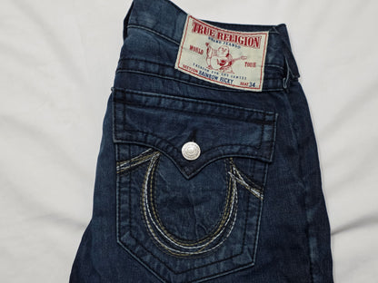 Pantalon Rainbow Ricky True Religion 34 Azul (Usado)