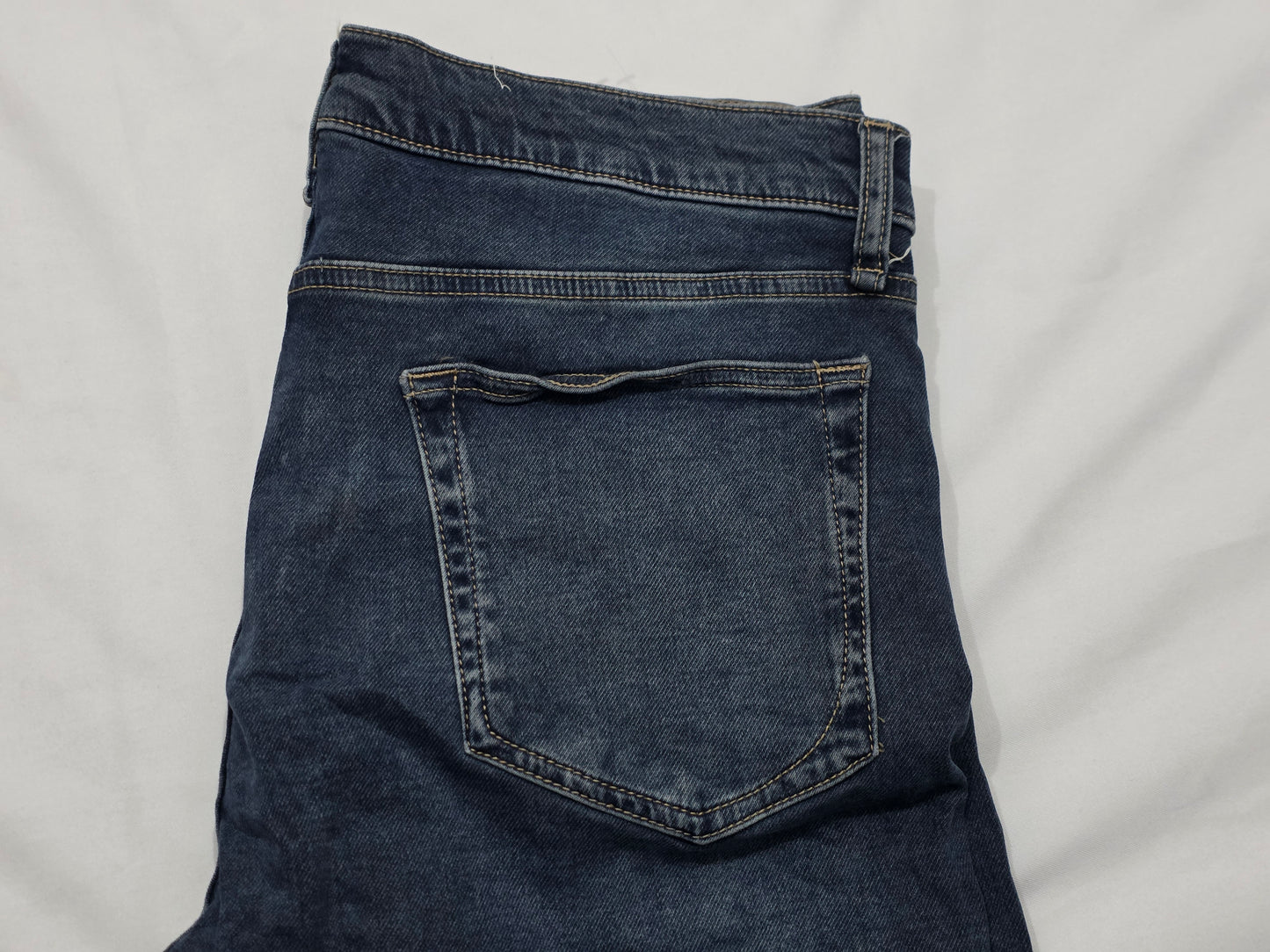 Pantalon Slimfit Rag And Bone 34x32 Azul (Usado)
