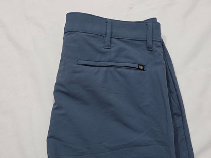 Pantalon Slim Fit Banana Republic 34x32 Azul Metalico (Usado)