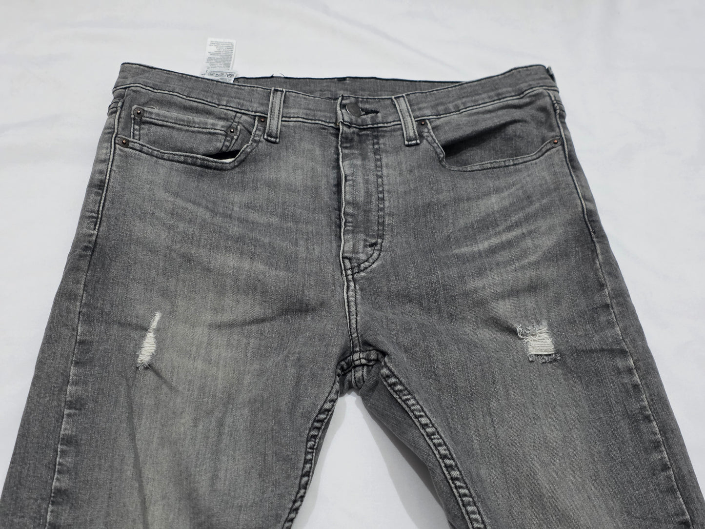 Pantalon Slimfit Levis 510 34x30 Gris Deslavado (Usado)