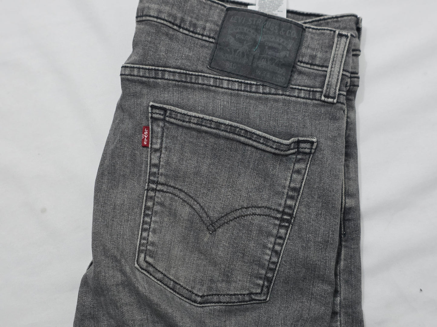 Pantalon Slimfit Levis 510 34x30 Gris Deslavado (Usado)