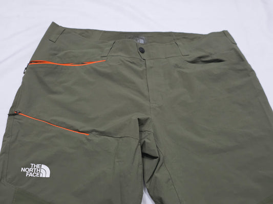 Pantalon Recto The North Face 36 Verde (Usado)