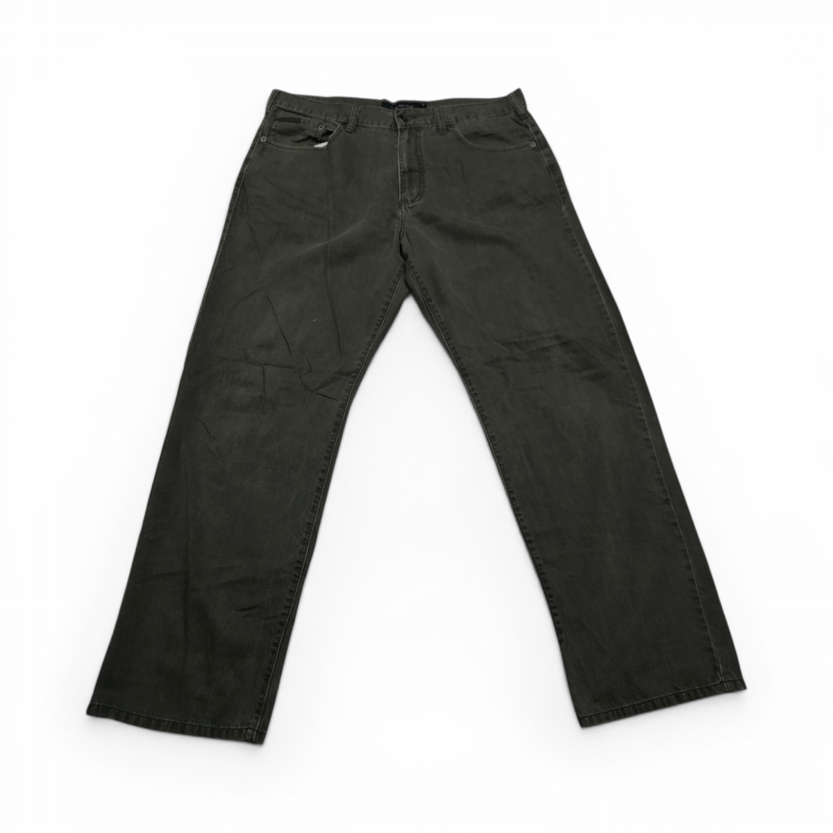 Pantalon Calvin Klein 36 Verde (Usado)