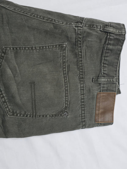 Pantalon Calvin Klein 36 Verde (Usado)