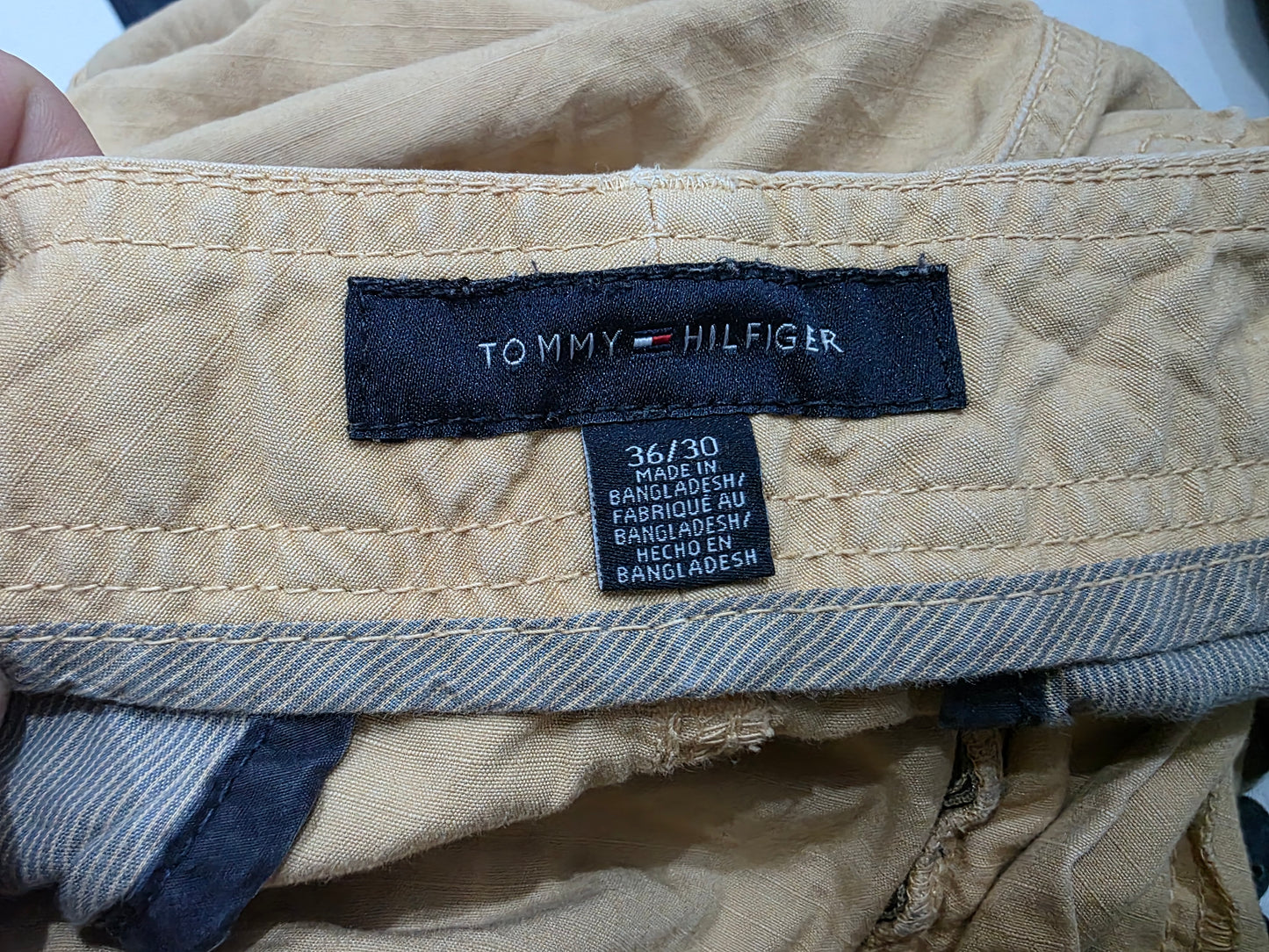 Pantalon Recto Tommy Hilfiger 36x30 Cafe (Usado)