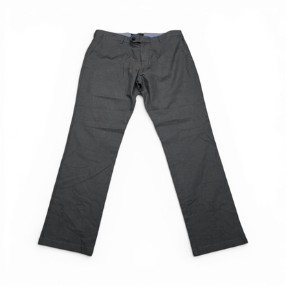 Pantalon Custom Tailoted Tommy Hilfiger 38x34 Gris (Usado)