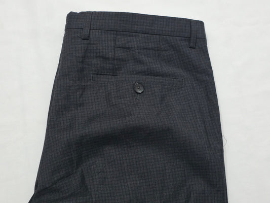Pantalon Hugo Boss 40r Gris Cuadros (Usado)
