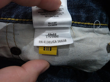 Pantalon Slimfit Ralph Lauren 40x32 Azul (Usado)