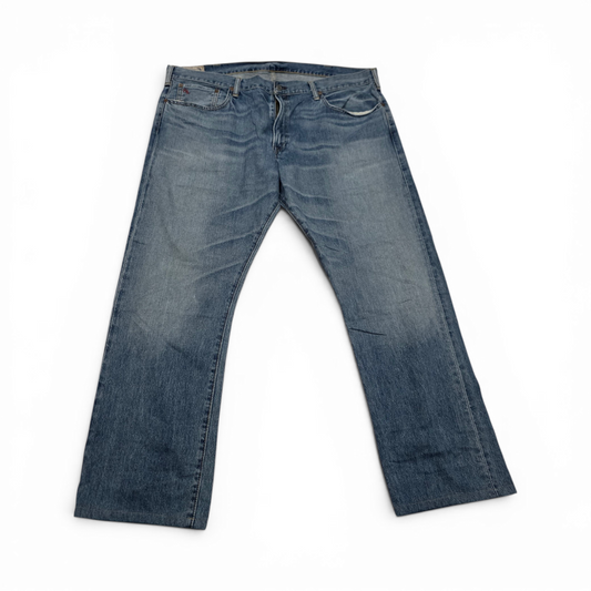 Pantalon Recto Relaxed Ralph Lauren 40x32 Azul (Usado)
