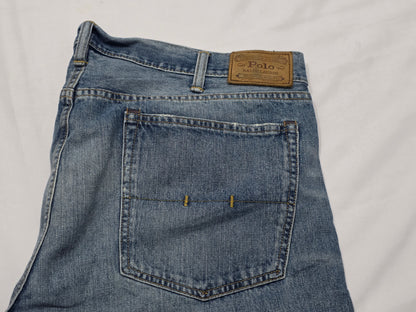 Pantalon Recto Relaxed Ralph Lauren 40x32 Azul (Usado)