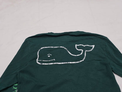 Playera Manga Larga Vineyard Vines Xchico Xs Verde (Usado)