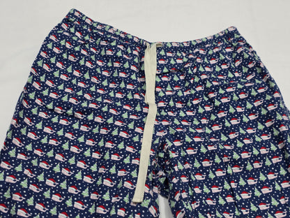 Pantalon Pijama Vineyard Vines Navidad Xchico Xs Azul (Usado)