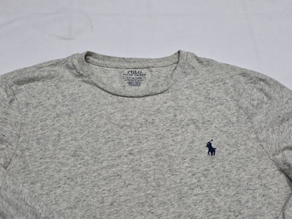 Playera Manga Larga Ralph Lauren Chica S Gris (Usado)