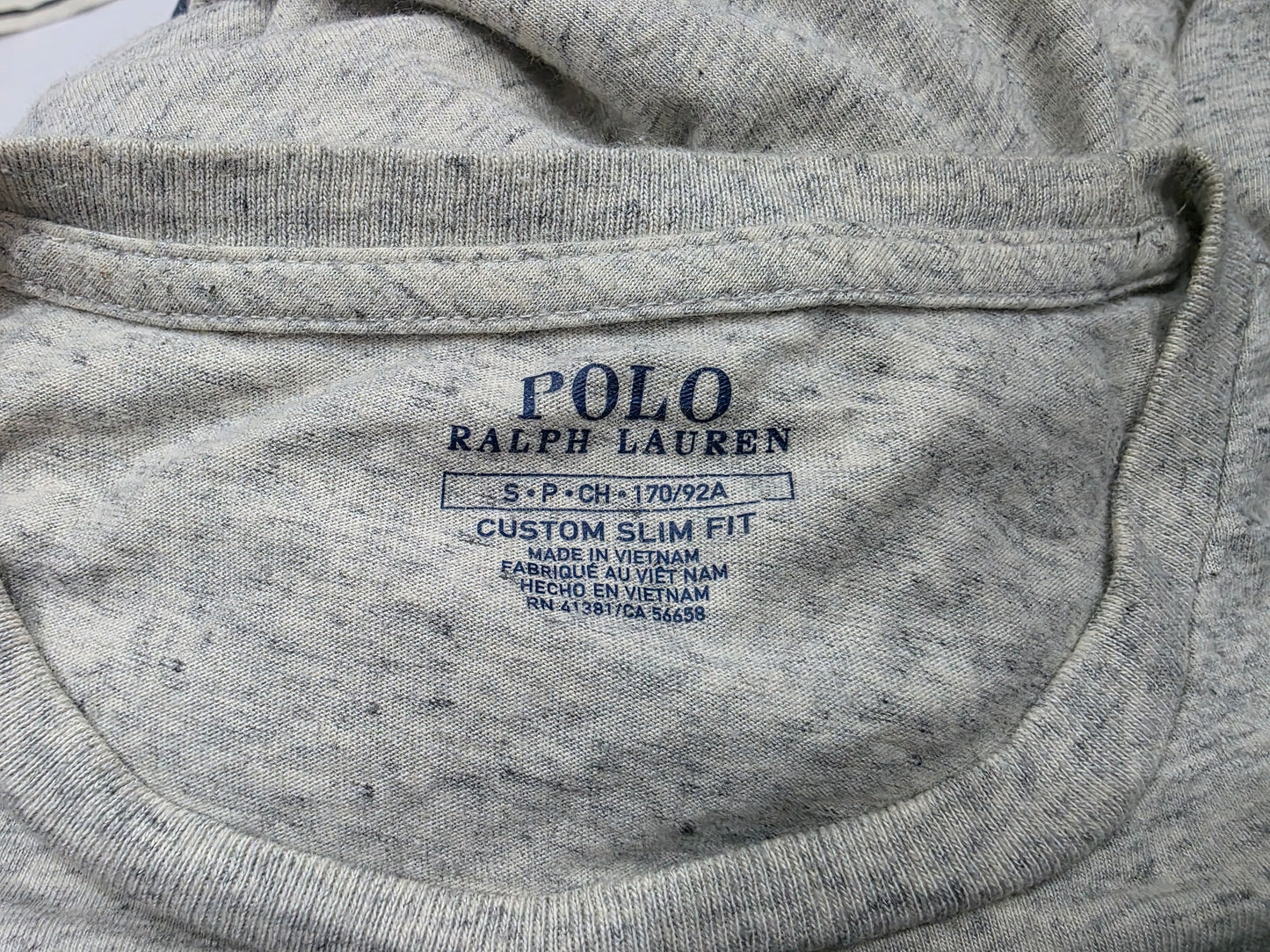 Playera Manga Larga Ralph Lauren Chica S Gris (Usado)